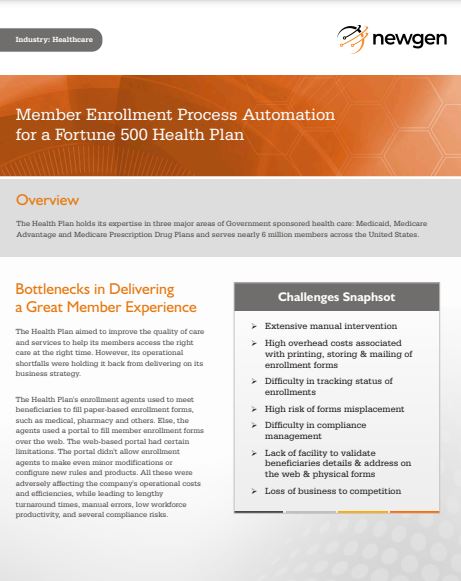 Member Enrollment Process Automation