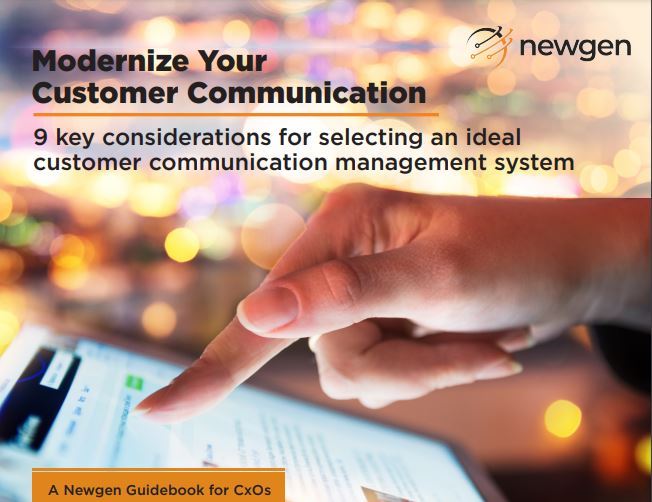 Modernize your Customer Communications