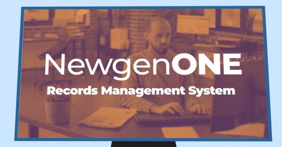 NewgenONE Records Management System