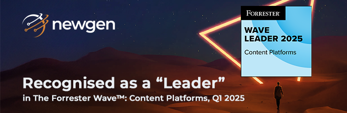 Newgen Recognized as Leader in the Forrester Wave Content Platform Q1 2025